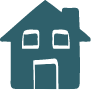 Pictogramme de maison